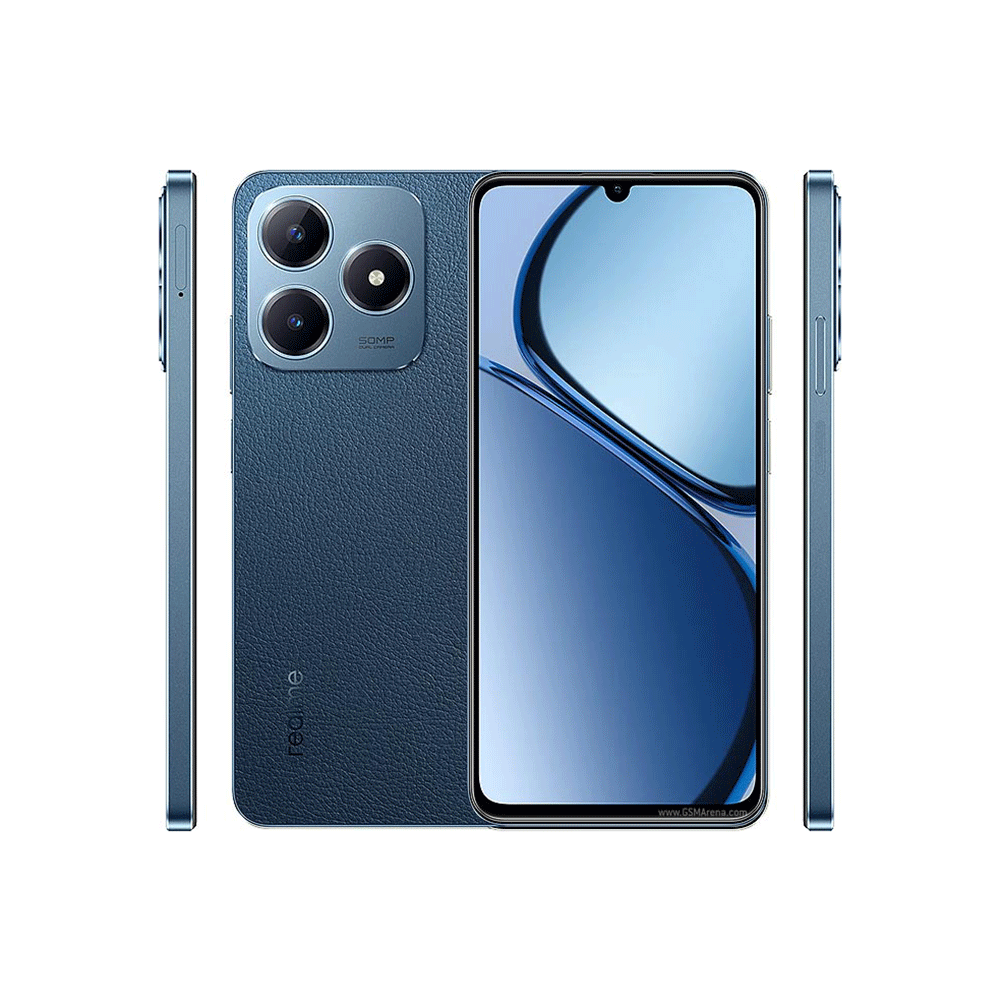 ريلمي C63 جوال محمول بشريحتين GSM و CDMA و ذاكرة 256 جيجا رام 16 جيجا وكالة -أزرق