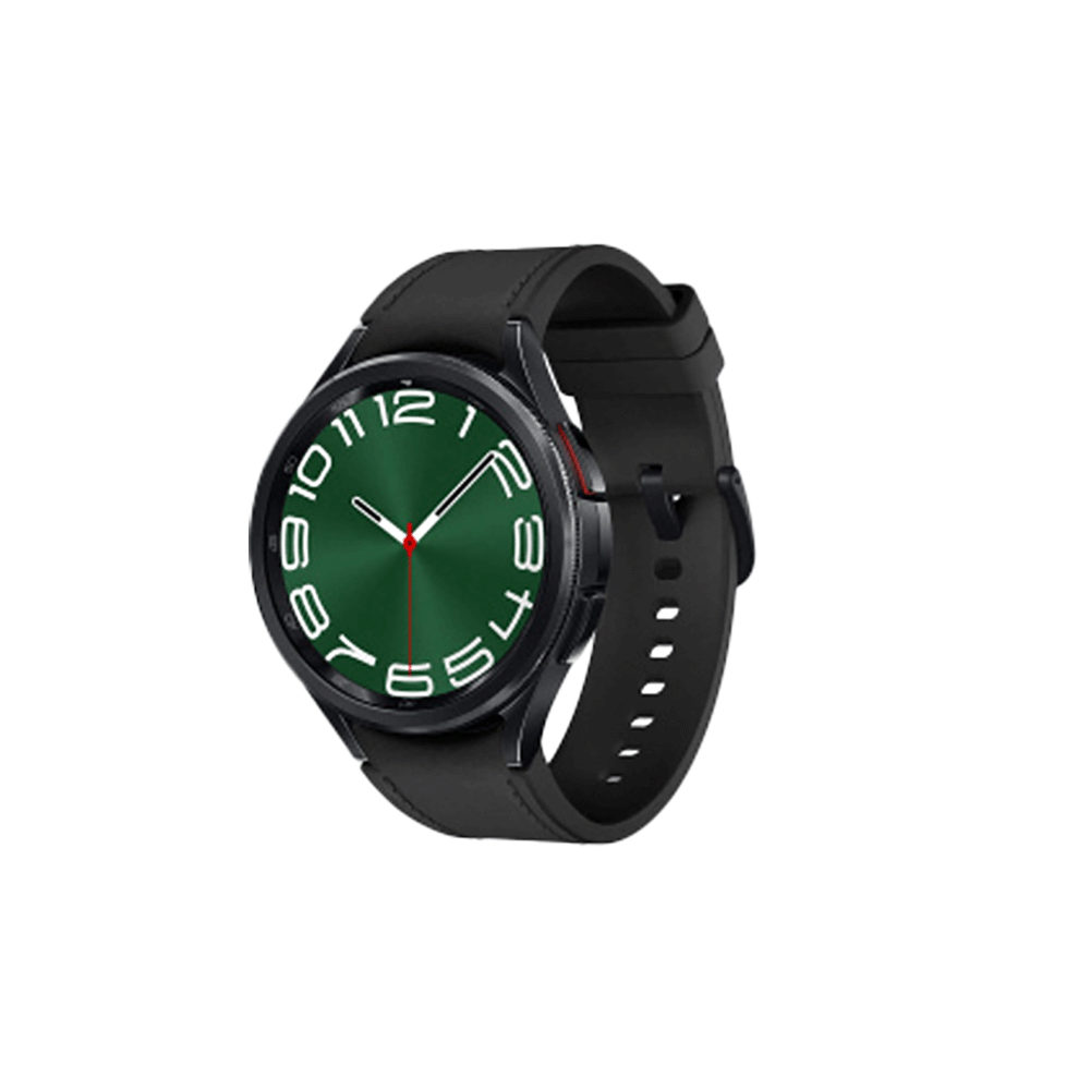 سامسونج جالاكسي واتش 6 كلاسيك سعة ذكية بسوار مقاس 47 مم - أسود