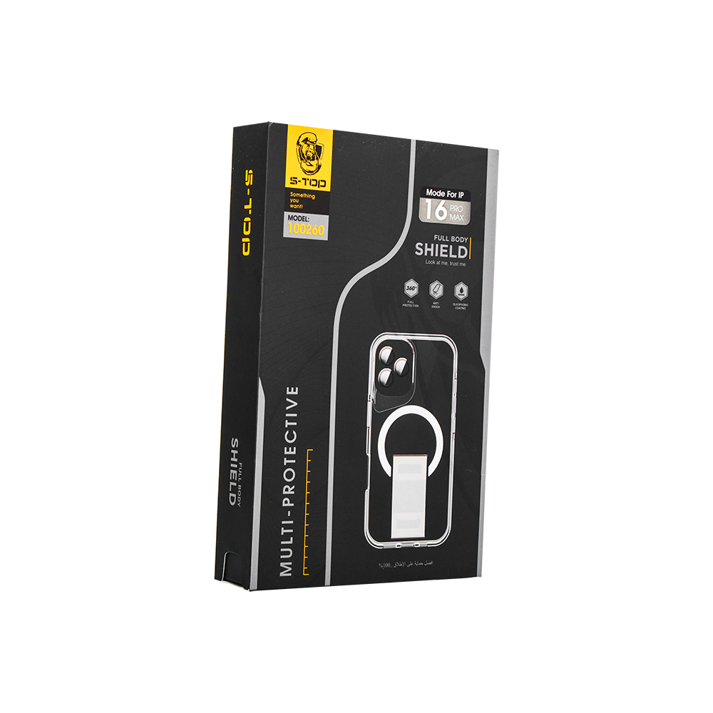 اس توب بكج حماية ايفون 16 برو ماكس موديل 100260 