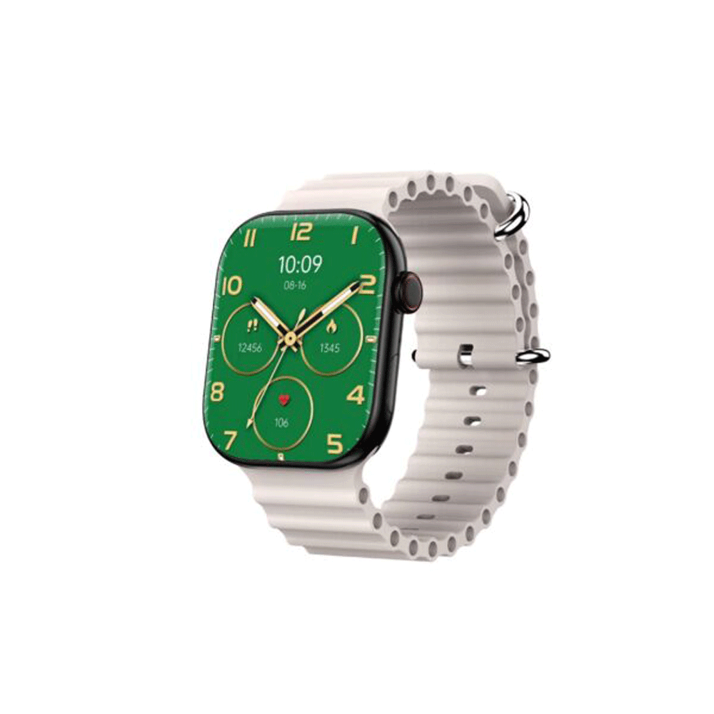 موكسوم ساعة رياضية ذكية مع 7 أحزمة موديل MX-WH13 - أبيض