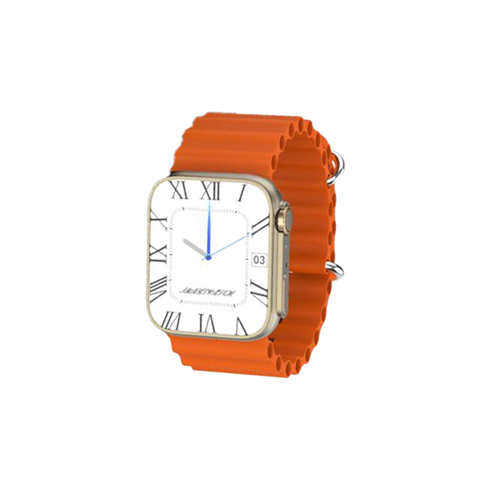 موكسوم ساعة الترا الذكية متعددة اللغات موديل MX-WH05 - برتقالي