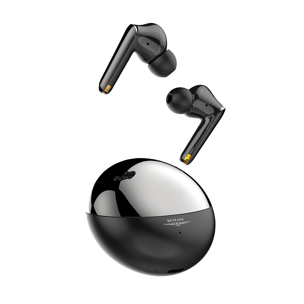 بيماس سماعات أذن لاسلكية - أسود