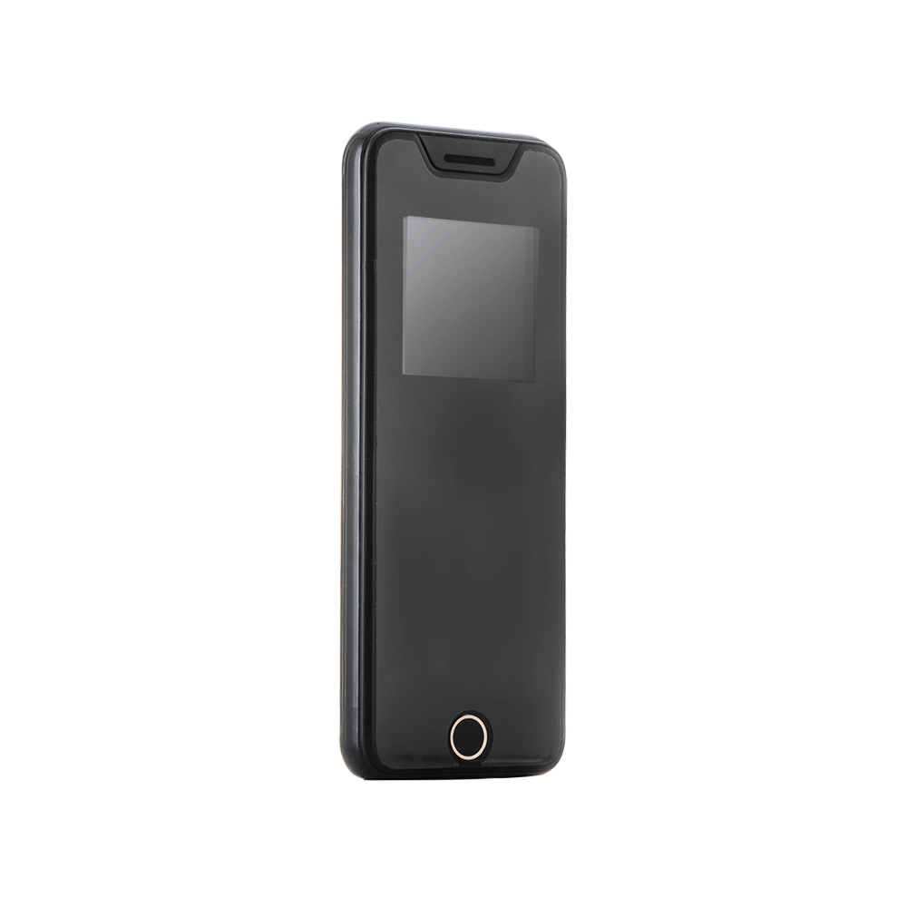 نيو مان هاتف أزرار محمول بشريحة CDMA بمفاتيح لمس - أسود