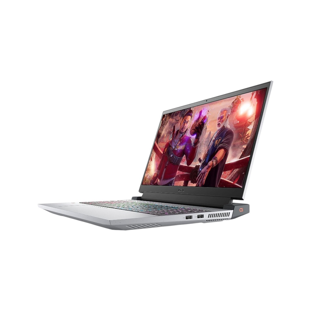 ديل G15 5515 لابتوب محمول بقرص سعة 512 جيجا ورام 8 جيجا قابل للزيادة - فضي