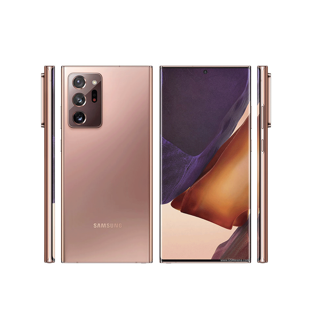 سامسونج جالاكسي نوت 20 آلترا جوال محمول يعمل بشريحتين و ذاكرة 512 جيجاو رام 12 جيجا وكالة - برونزي