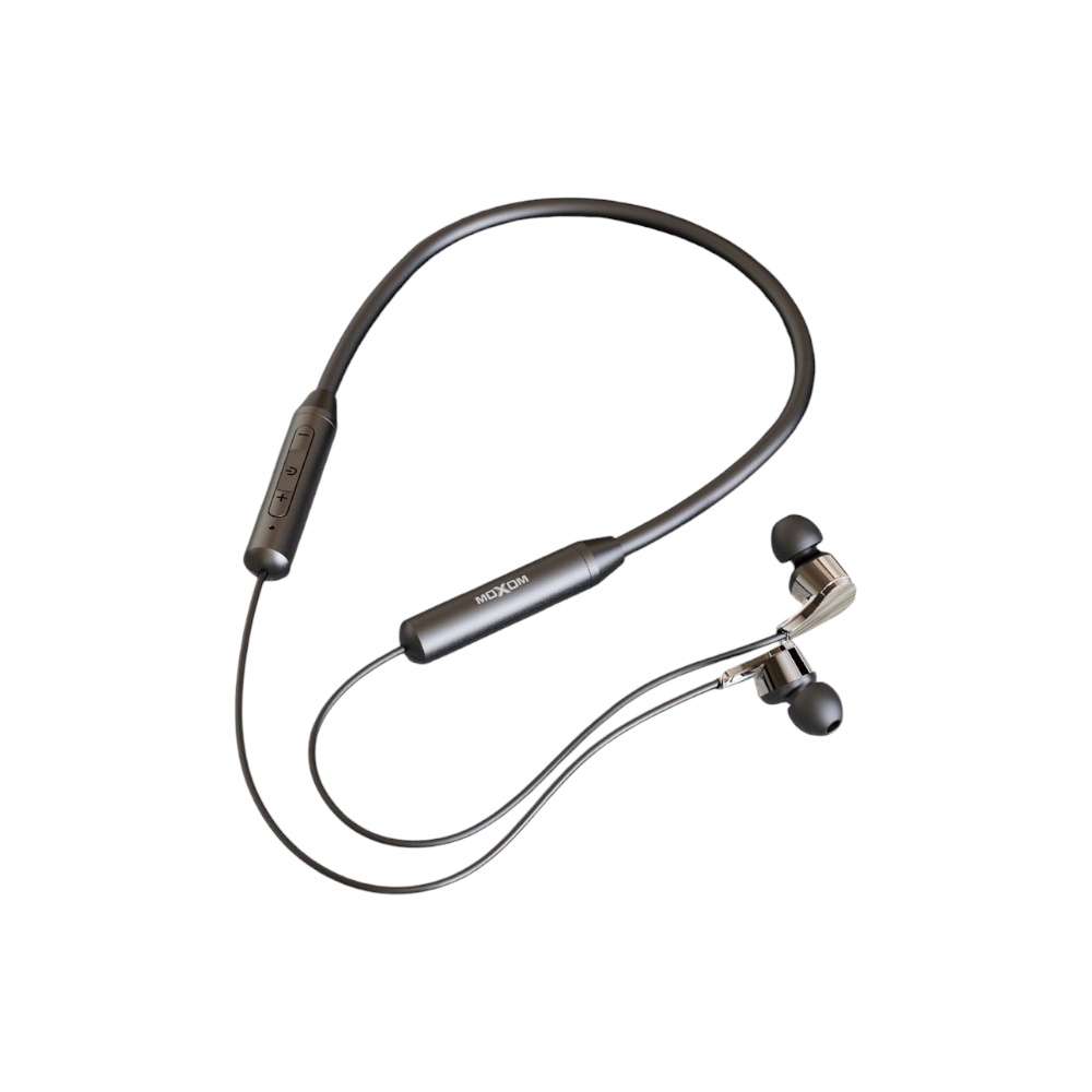 موكسوم سماعات بلوتوث طوق رقبة موديل WL51 - رمادي