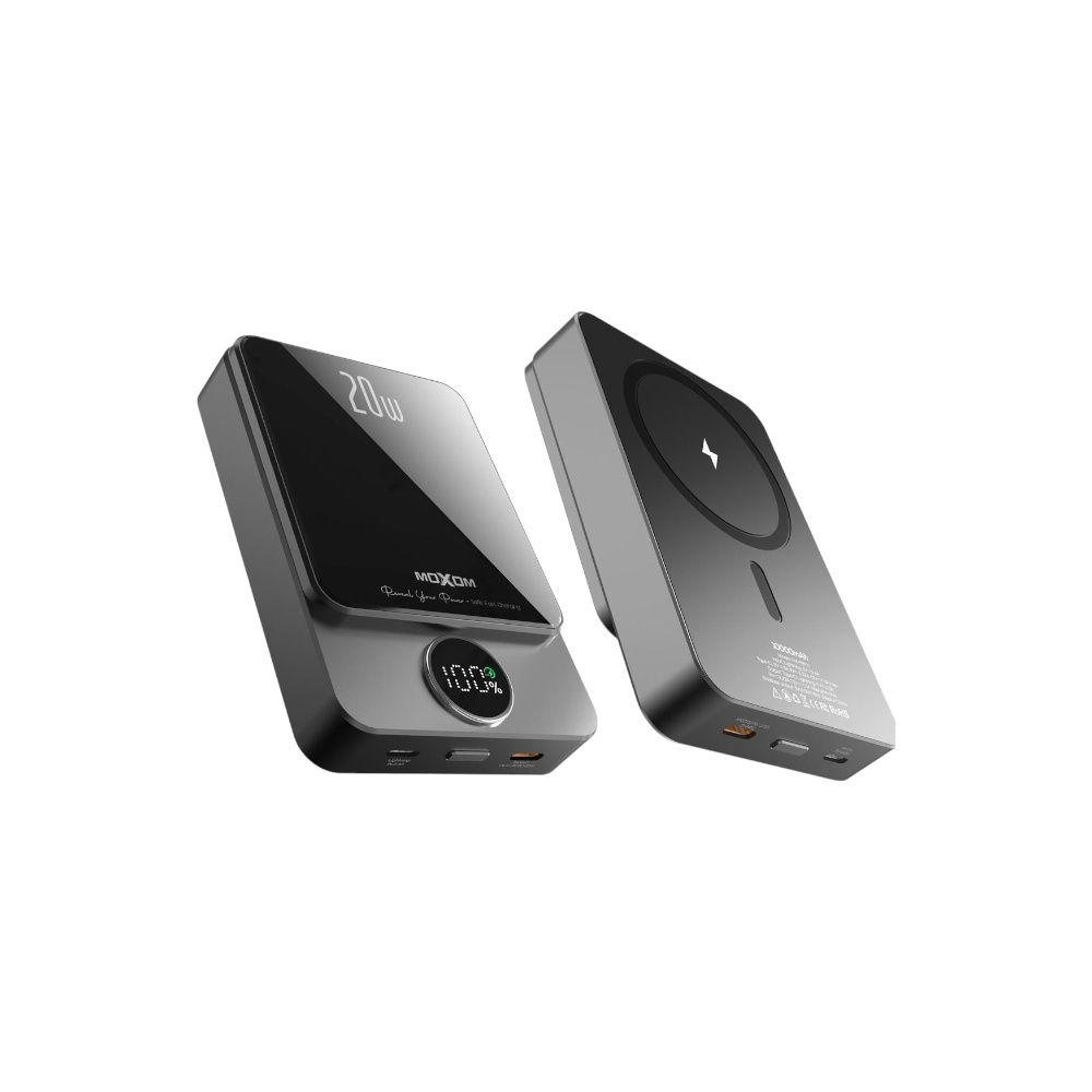  موكسوم باور بانك لاسلكي سعة 10000 ملي أمبير موديل MX-PB111 