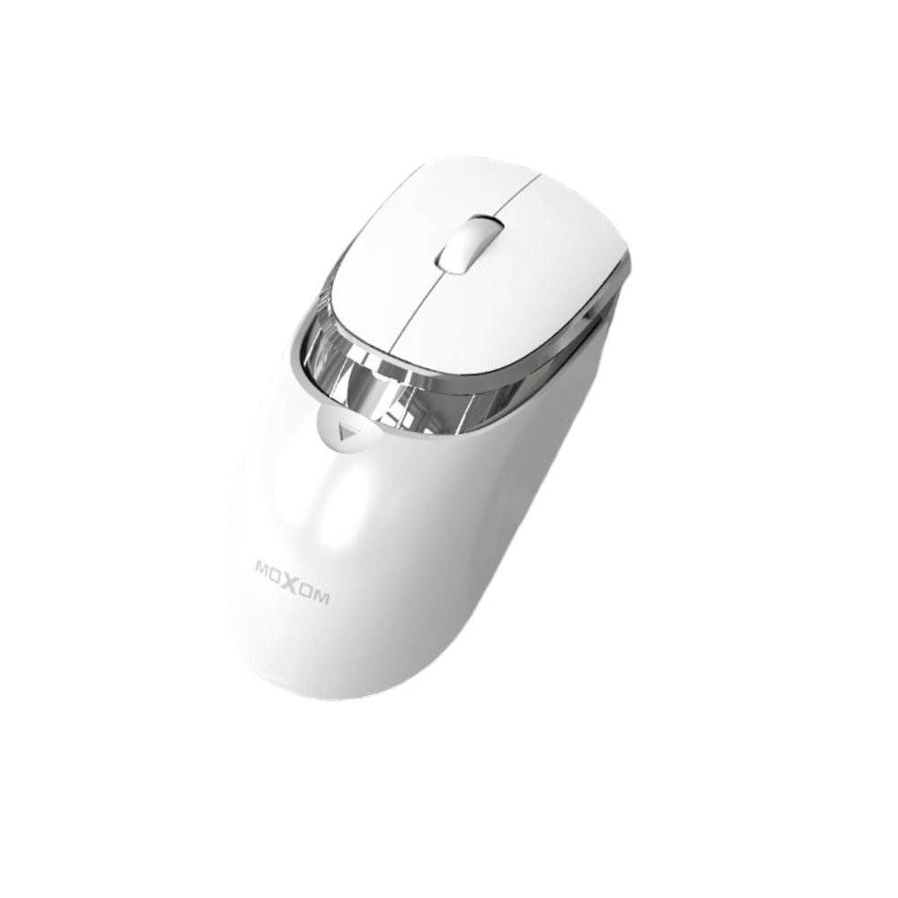  موكسوم  ماوس ليزر لاسلكي موديل MS15 - أبيض