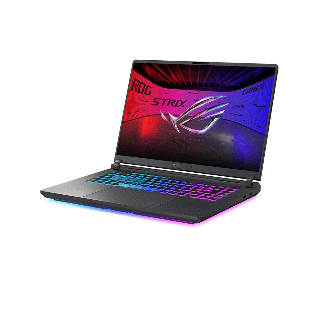 أسوس روج ستريكس لابتوب ألعاب محمول كور i7 بقرص سعة 512 جيجا و رام 16 جيجابايت - أسود