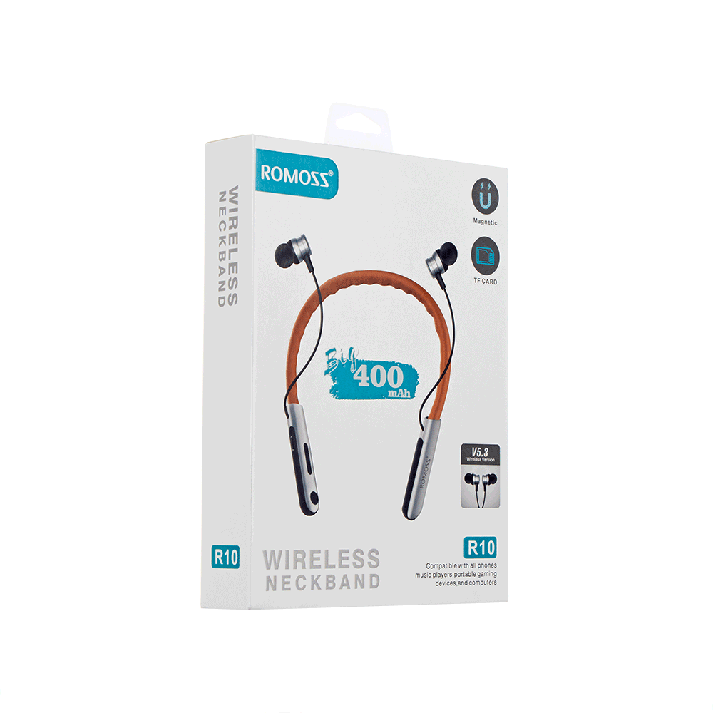 راموس سماعة رأس لاسلكية موديل R10 - أسود