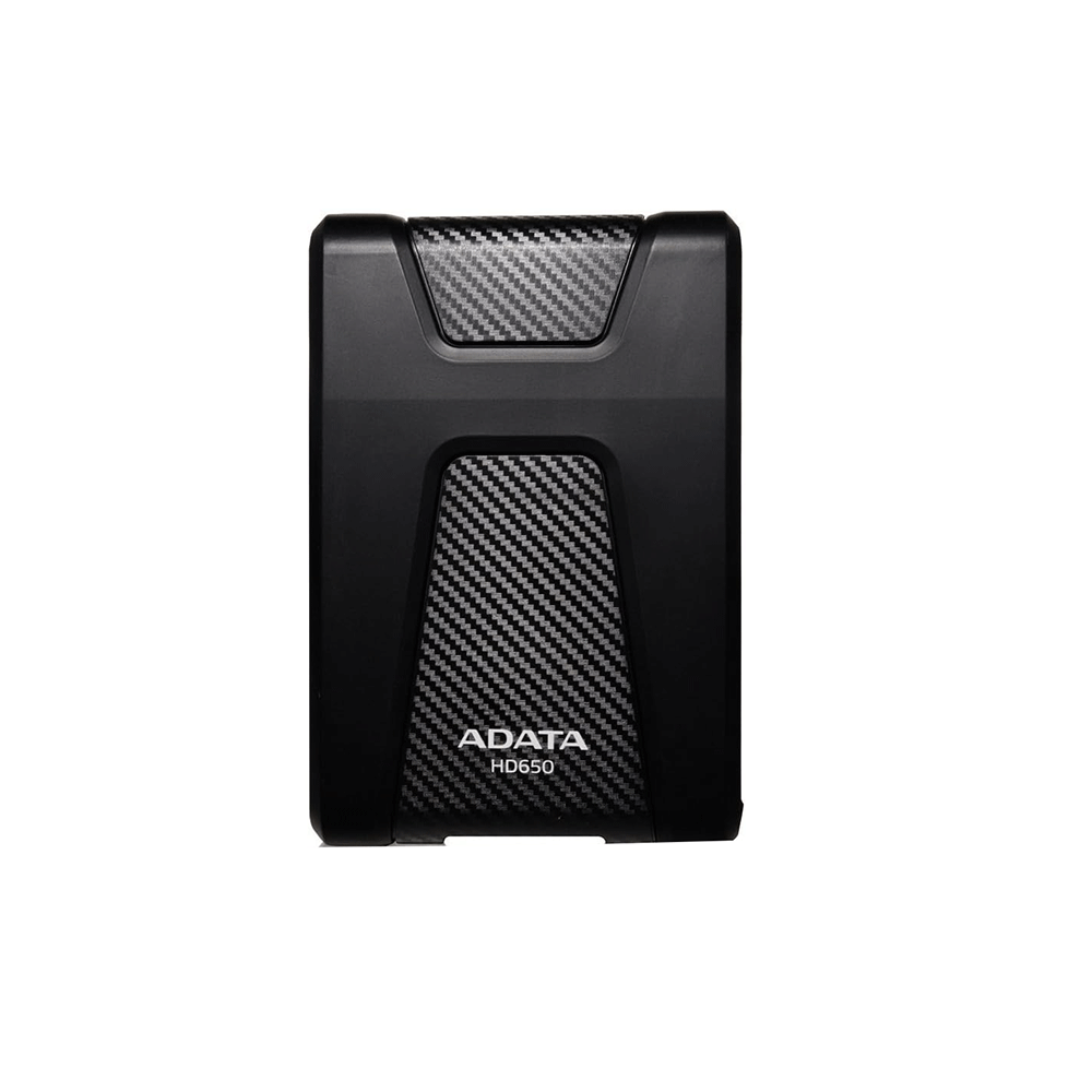 ايه داتا قرص صلب خارجي HD650 بسعة 1 تيرابايت USB 3.0 عالي السرعة ثلاثي الطبقات مضاد للصدمات