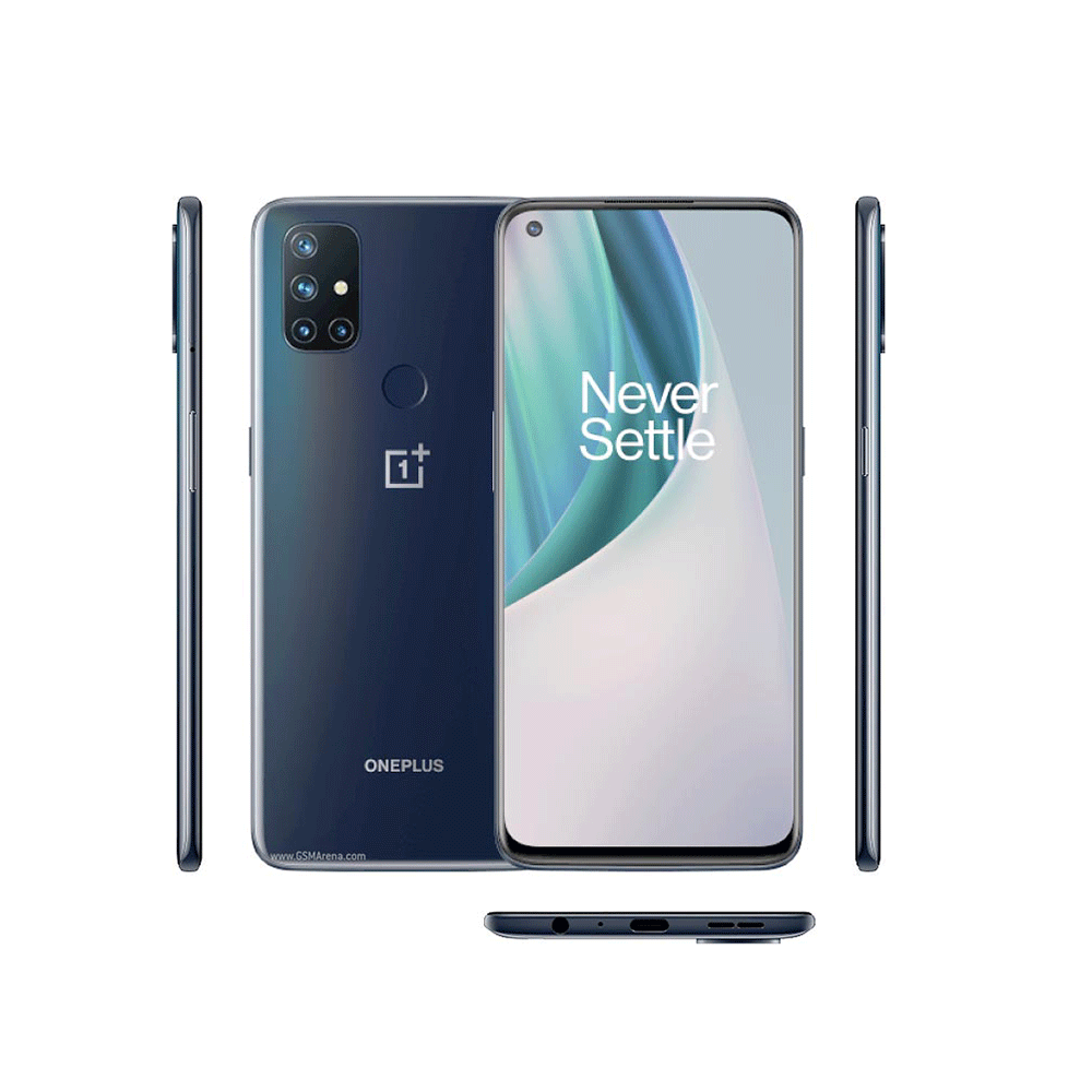 ون بلس جوال محمول نورد ان 10 فايف جي بسعة ذاكرة 128 جيجابايت, رام 6 جيجابايت - أزرق