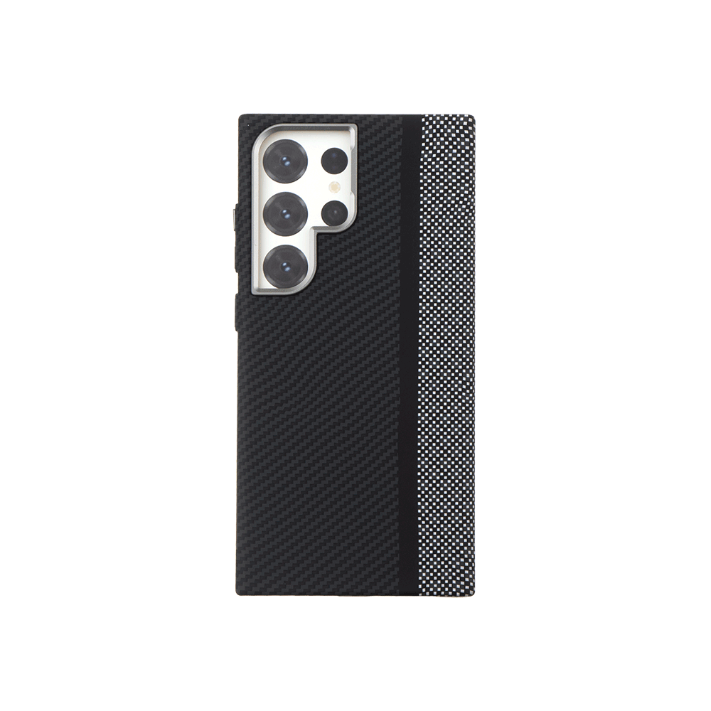 إيبيفيت غلاف جوال سامسونج جالكسي إس 24 آلترا كربون فايبر مخطط - أسود