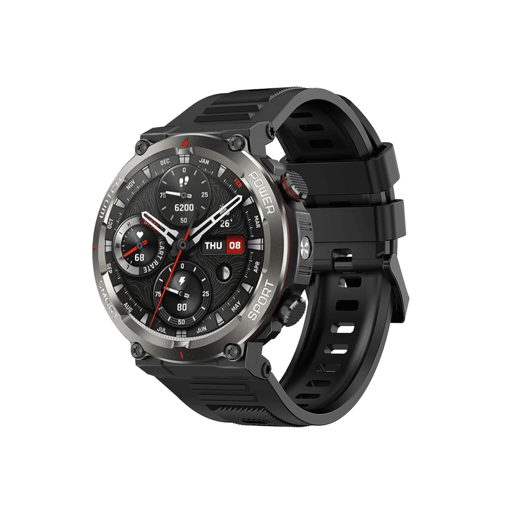 بلاك فيو W50 Pro ساعة ذكية للأنشطة الخارجية - أسود 