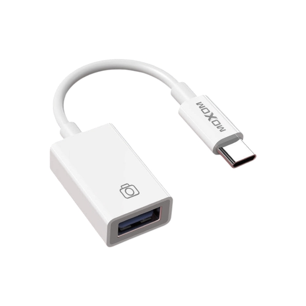 موكسوم تحويلة تايب سي OTG تايب سي إلى يو اس بي موديل MX-AX24 - أبيض