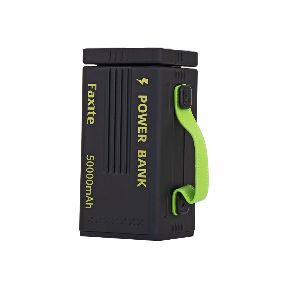 فاكسيت باور بنك لاسلكي سعة 50000 مللي أمبير وقوة 22.5 واط بتقنية الشحن السريع - موديل Y50