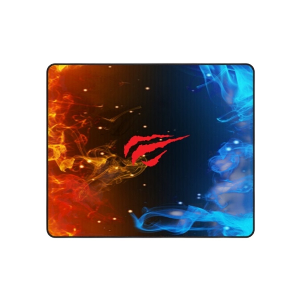 هافيت فرشة ماوس بنمط النار موديل HV-MP846 - أسود