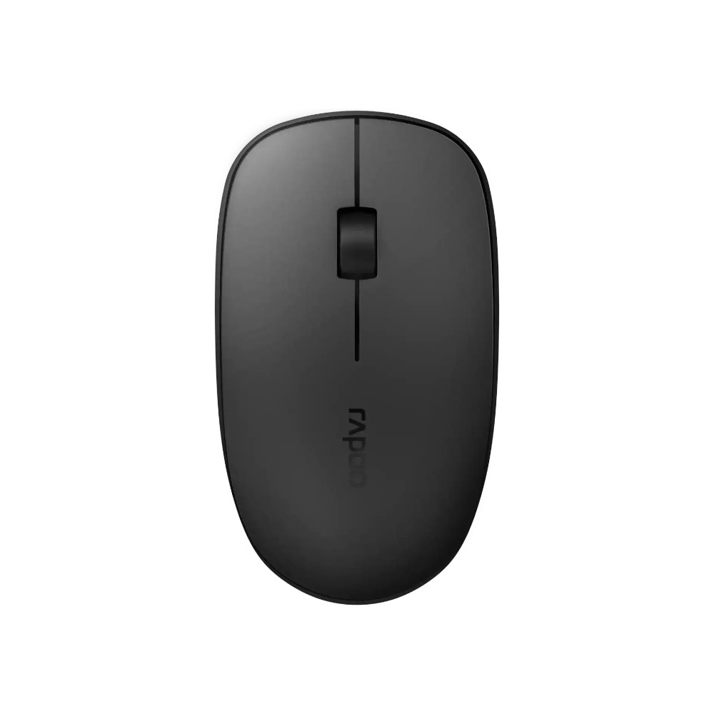 هافيت ماوس ضوئي لاسلكي صامت متعدد الأوضاع موديل M200 - أسود