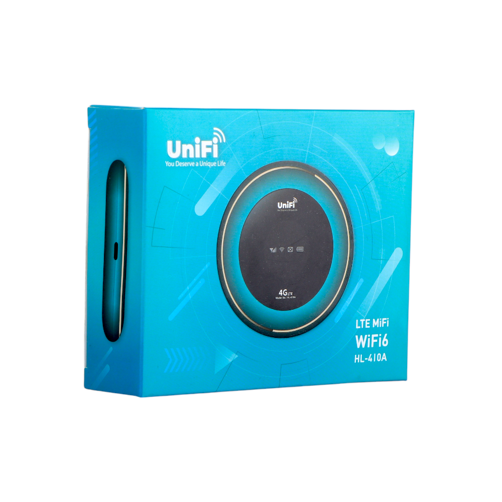 يوني فاي مودم راوتر محمول  بسعة بطارية 3000 ملي امبير موديل HL-410A