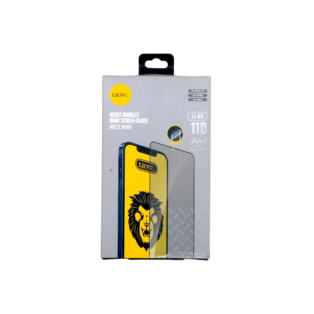 لايون لاصق مطفي نانو سيراميك 11D حماية جوال جالكسي S20 ultra 