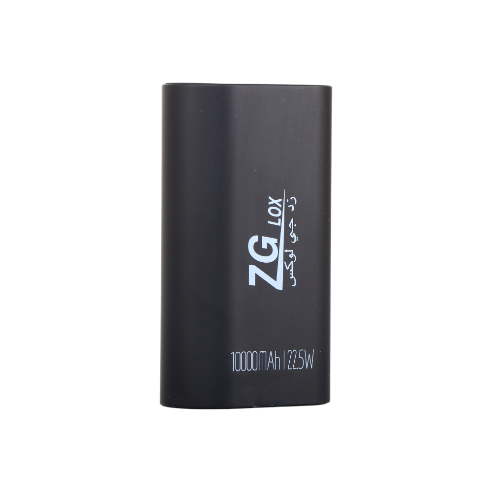 زد جي لوكس باور بنك بسعة 10000 مللي أمبير موديل ZG-189 - أسود
