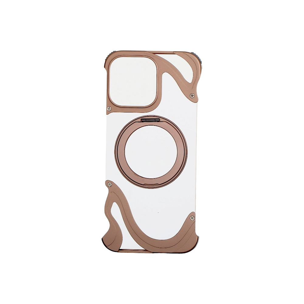 غلاف جوال خشبي فاخر لهاتف ايفون 14 برو ماكس بتصميم عصري - متعدد الألوان