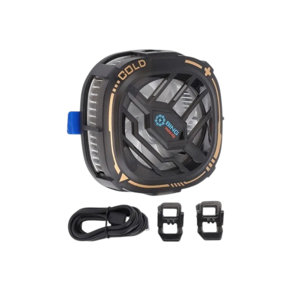 بينغ وانغ مبرد جوال بميزة التبريد السريع مع إضاءه وجهد 5 فولت - موديل X110A