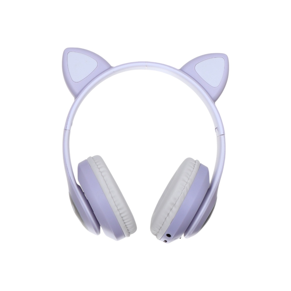 مونيستر سماعة رأس لاسلكية بتصميم قطة وجهد 5 فولت - موديل P50M