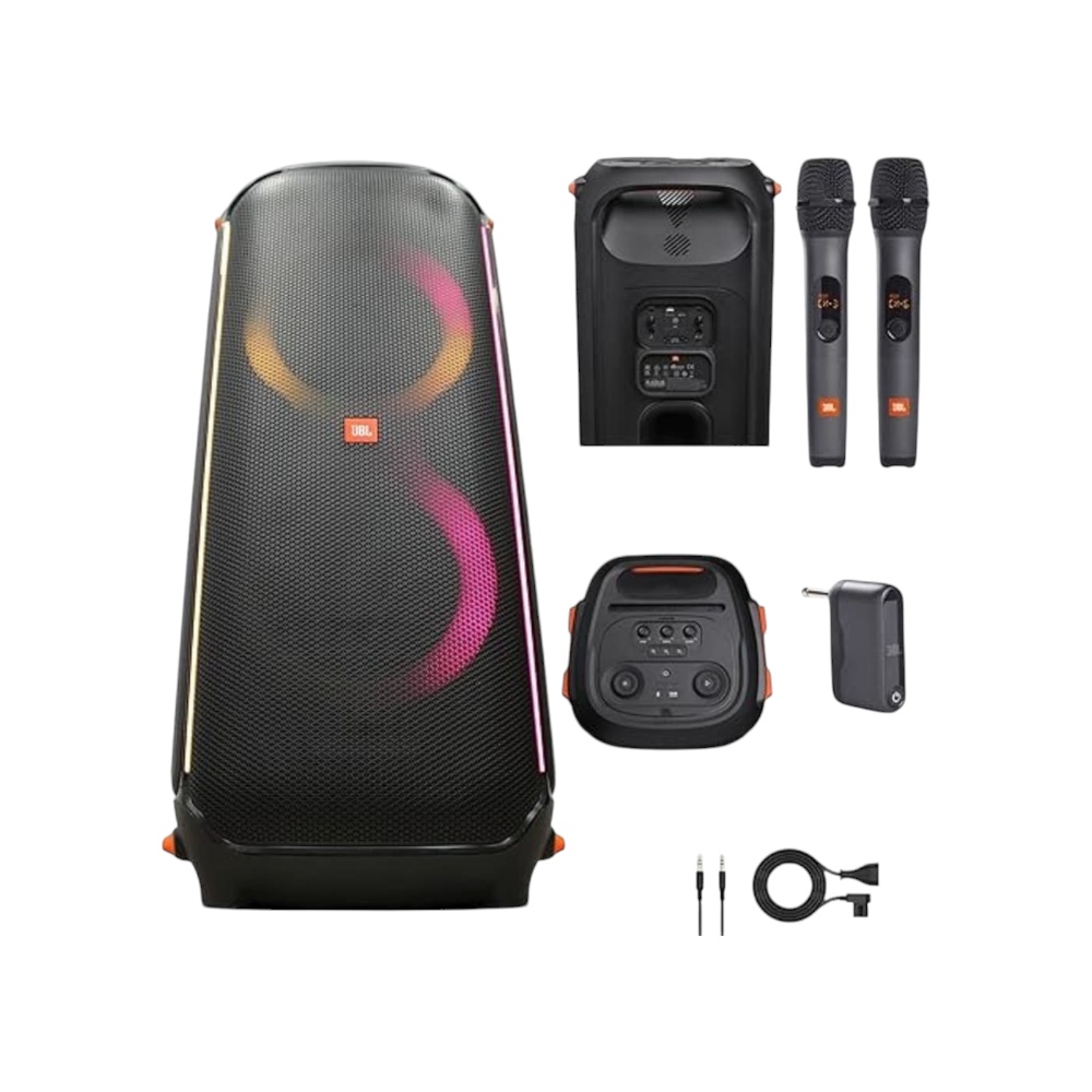 جي بي ال مكبر صوت لاسلكي 710 بقوة 800 واط من بارتي بوكس - أسود