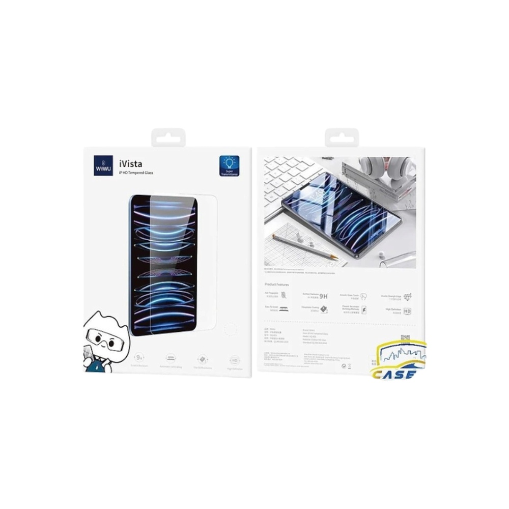 لاصق حماية شاشة وي وو لأجهزة التابلت 13 إنش مع حماية كاملة ضد الكسر والخدش