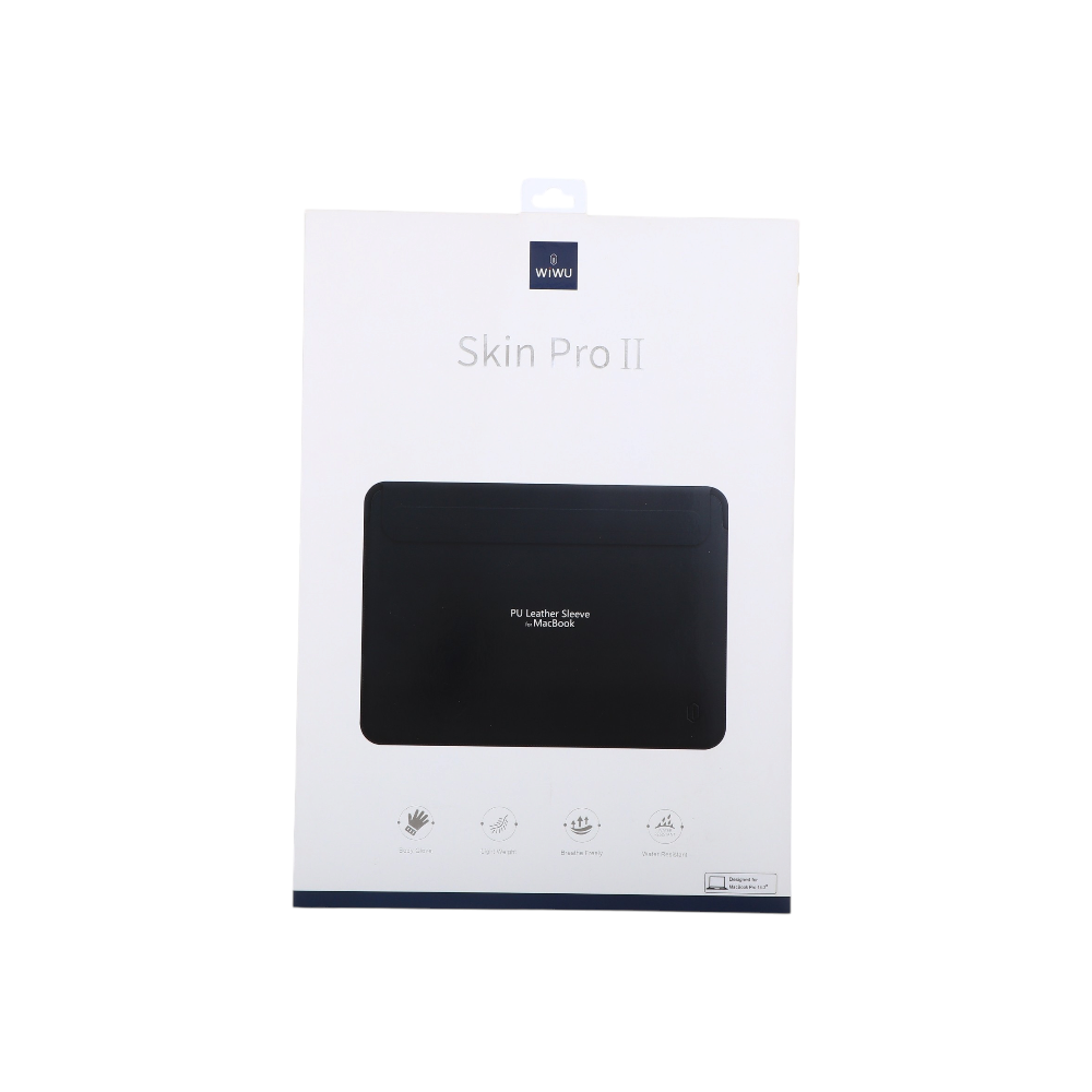 حافظة لابتوب وي وو جلدية لجهاز ماك بوك مقاس 14.2 إنش