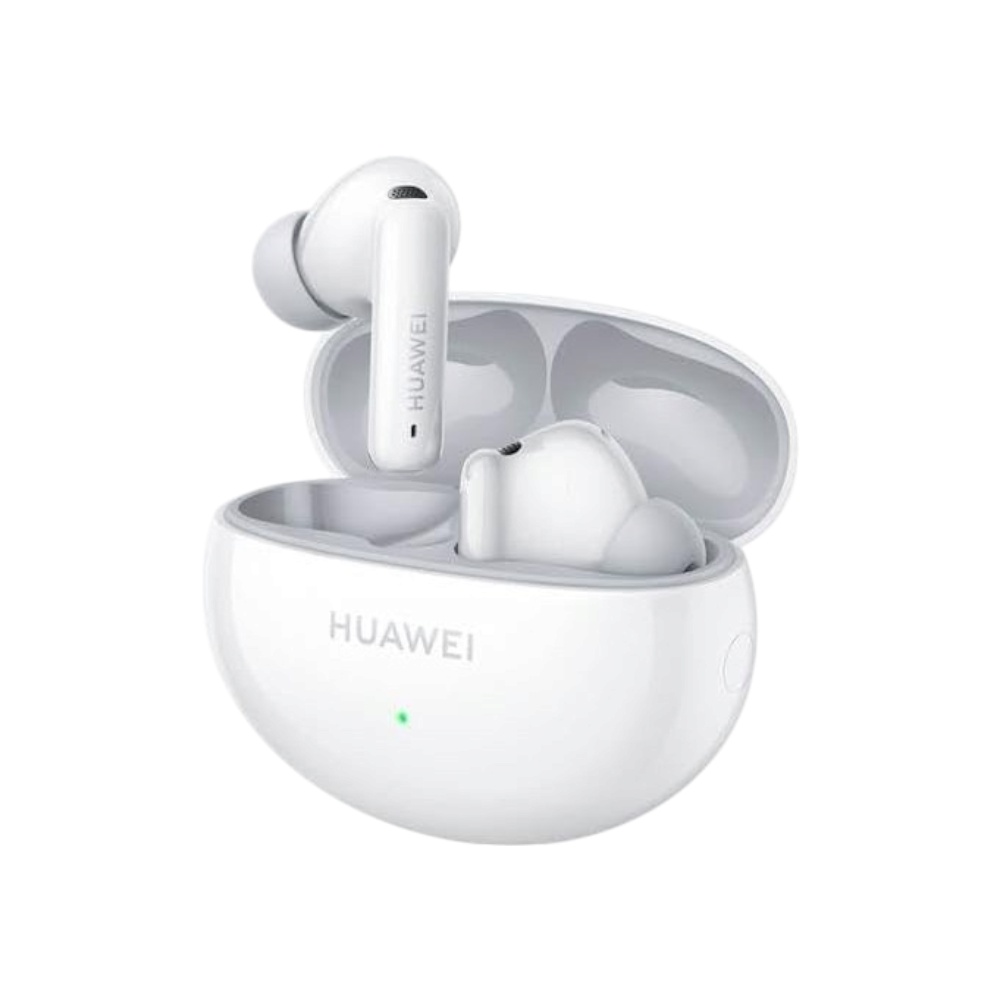 هواوي سماعات أذن لاسلكية فري بودز 6i بخاصية إلغاء الضوضاء موديل T0019 - أبيض