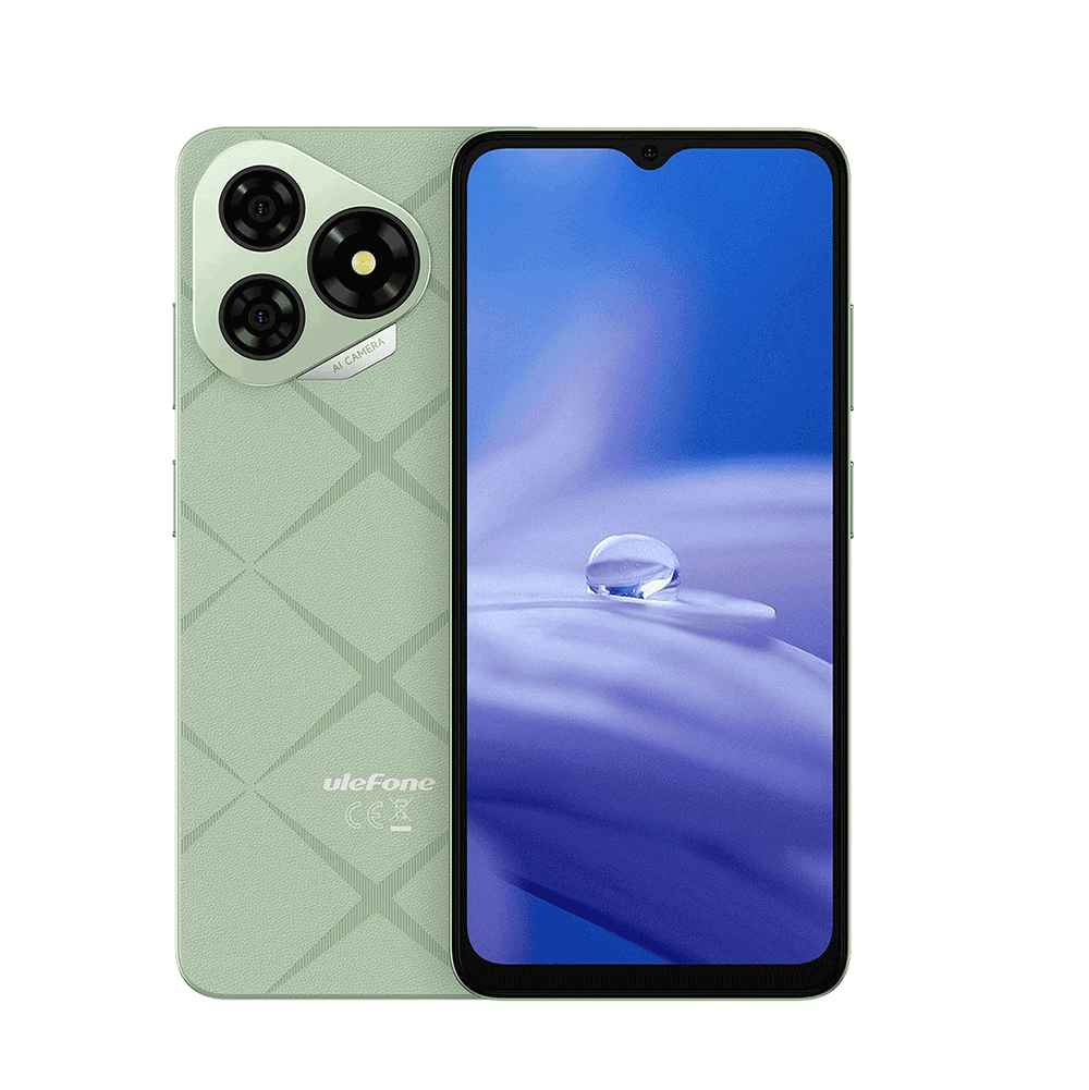 يوليفون نوت 19 برو جوال محمول بشريحتين وذاكرة 128 جيجا و رام 4+4 جيجا - تفاحي