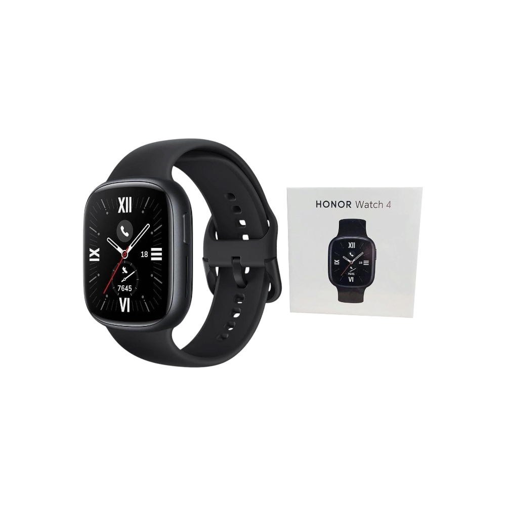هونر ساعة ذكية 4 بتقنيات حديثة - أسود