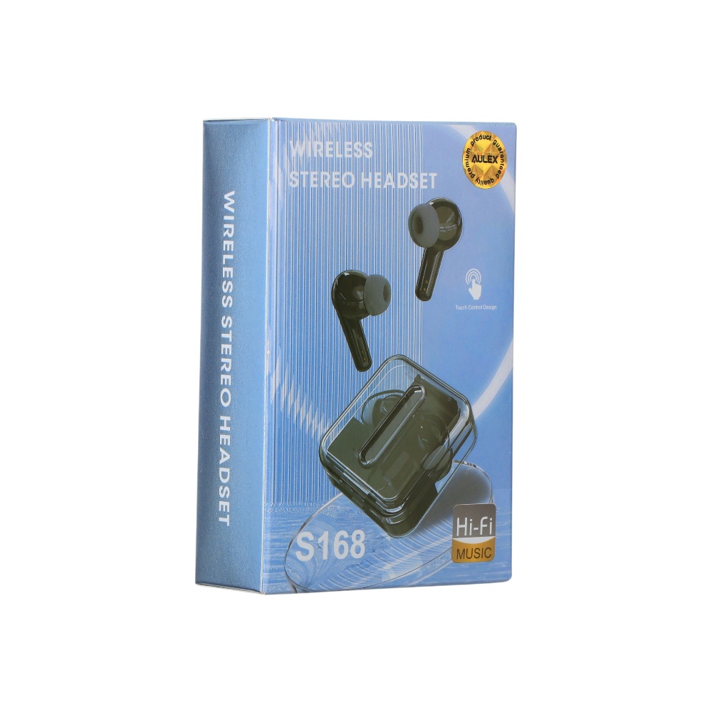 سماعة رأس اوليكس ستيريو لاسلكية S168 - أسود