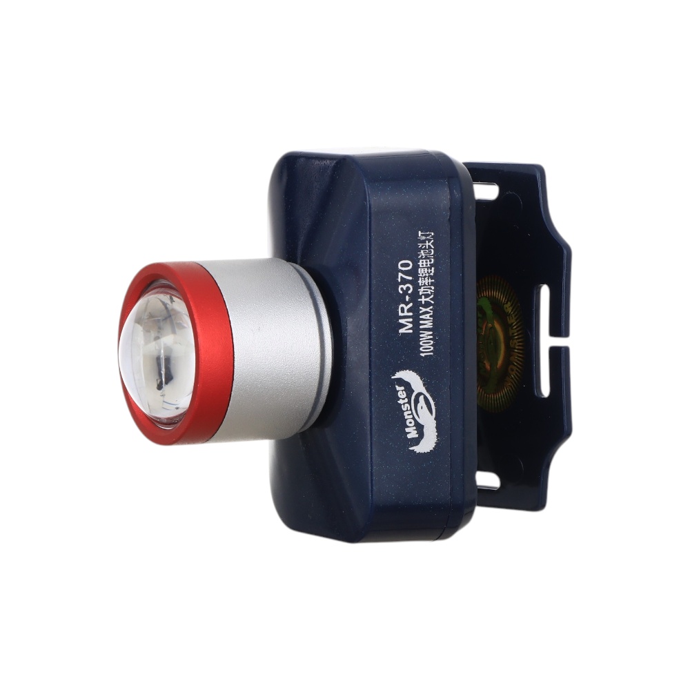 كشاف ضوء رأس بتصميم عملي موليستر  قوة 100 وات  موديلMR-370- أسود