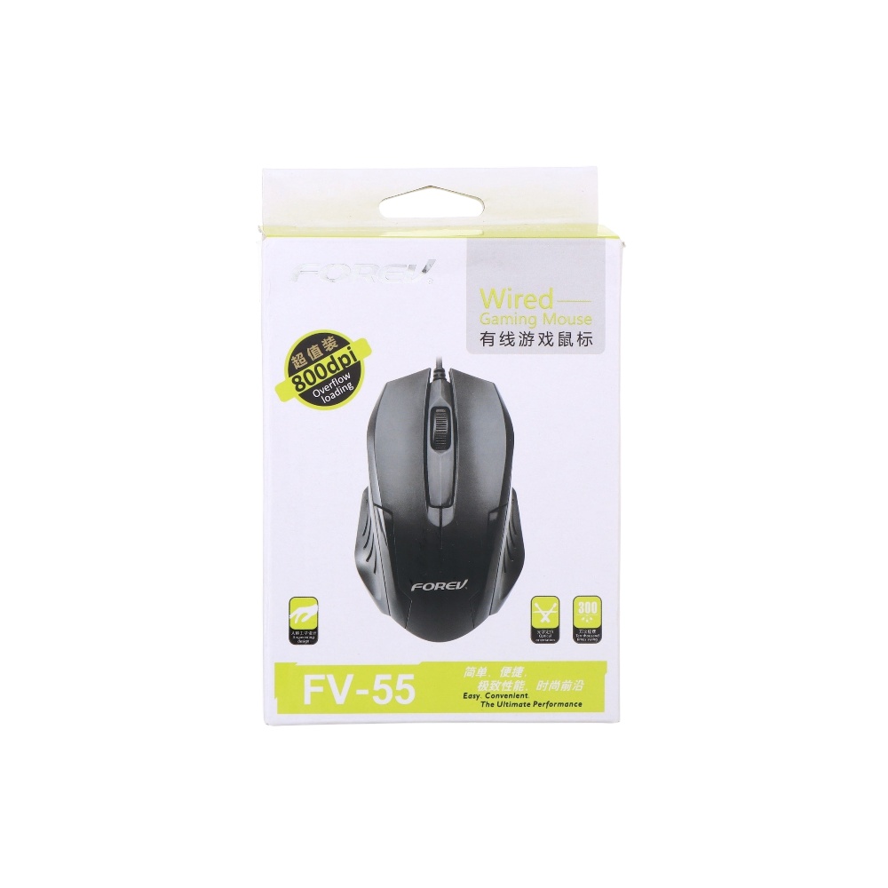 ماوس سلكي  فوريف موديل FV-55- اسود