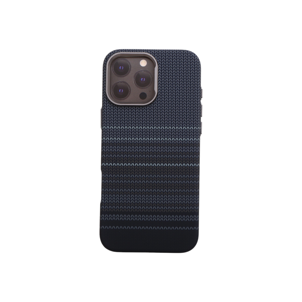 أبل ايفون غلاف جوال موديل 16 برو ماكس - رصاصي