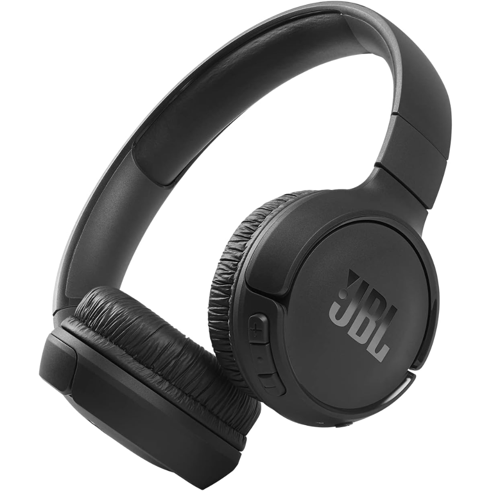 جي بي ال سماعات رأس لاسلكية موديل Tune 510BT مع صوت باس نقي - أسود