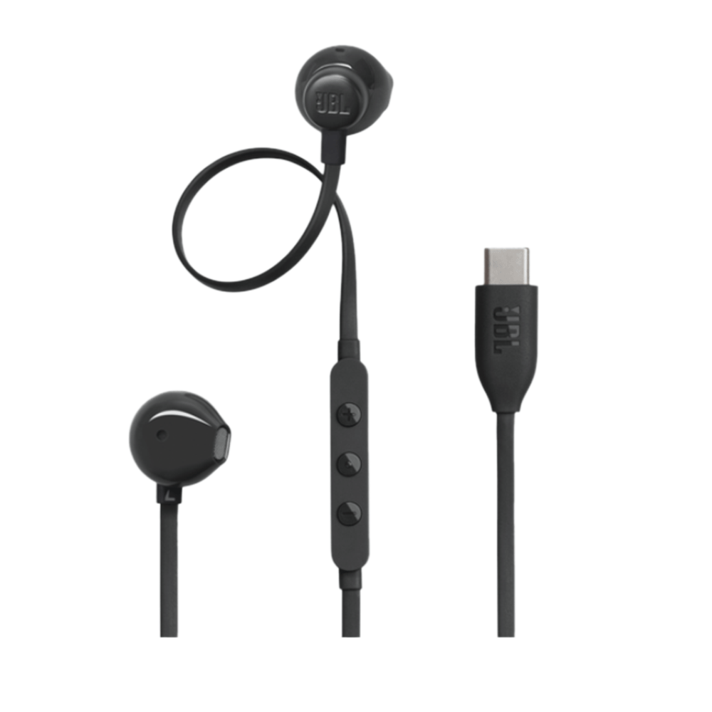 جي بي إل سماعة أذن سلكية مع ميكروفون مدمج وأزرار تحكم بجهد 5 فولت - موديل Tune 305C