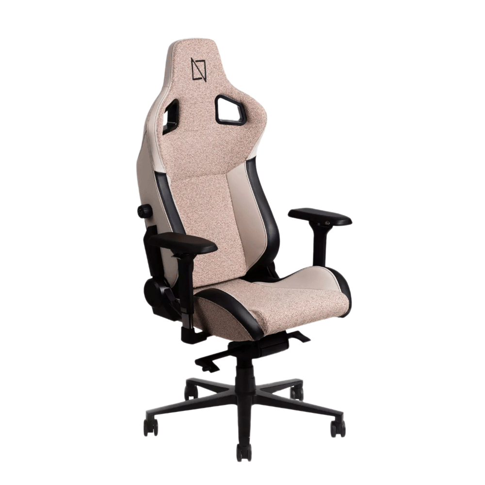 أبيكس كرسي ألعاب مريح ومتين من الجلد عالي الجودة - بني