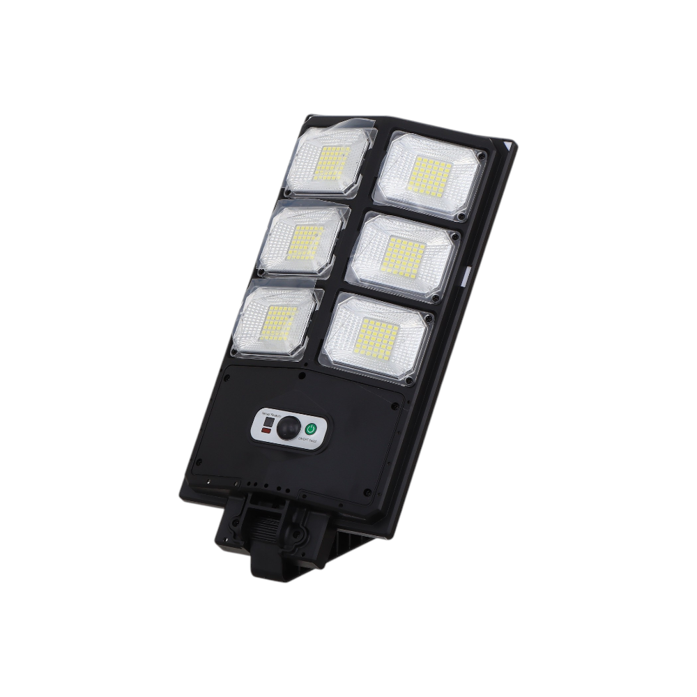 لمبة اضاءة شوارع تعمل بالطاقة الشمسية مع ريموت تحكم موديل CH-100 - ابيض