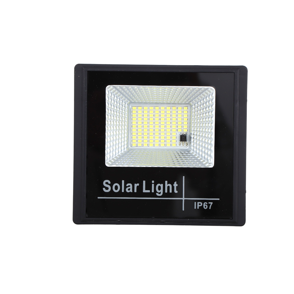 لمبة اضاءة شوارع تعمل بالطاقة الشمسية مع ريموت تحكم موديل CH-97 -  ابيض