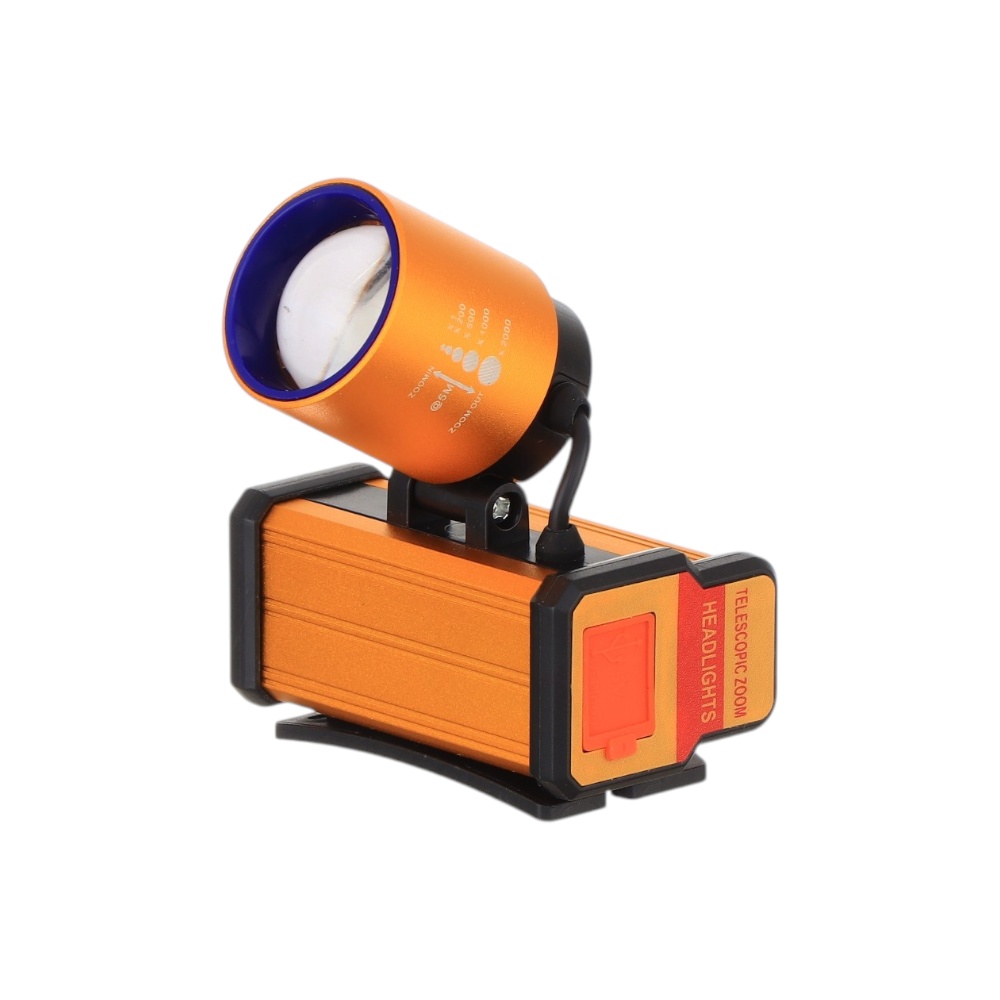 كشاف رأس تصميم عملي موديل CH-96-  برتقالي