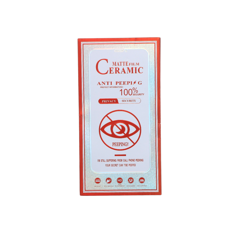 لاصق شاشة عاكس سيراميك ماتيت فيلم لجوال تراك فون  15 برو ماكس