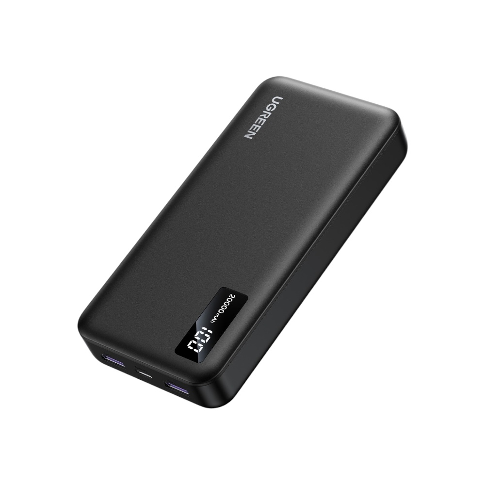  باور بانك  يوجرين بسعة 20000 مللي امبير - أسود