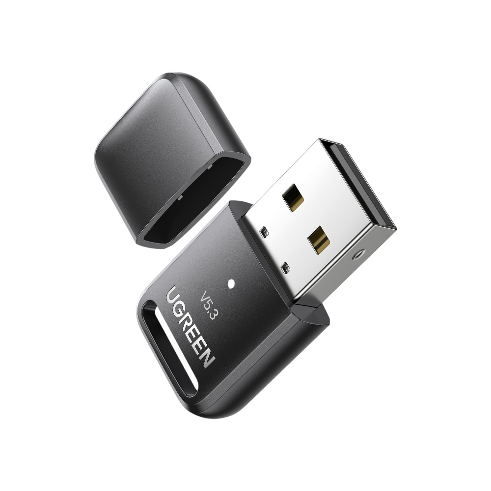 محول بلوتوث يوجرين يو اس بي إصدار 5.3 مدى 20 متر موديل 90225 - أسود