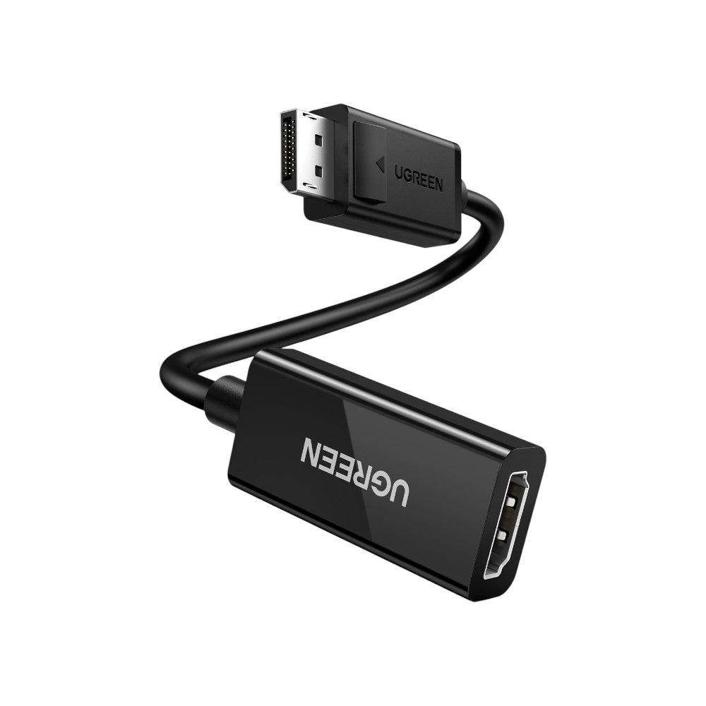 محول يوجرين DisplayPort إلى HDMI أنثى بدقة 1080p موديل 40362 - أسود