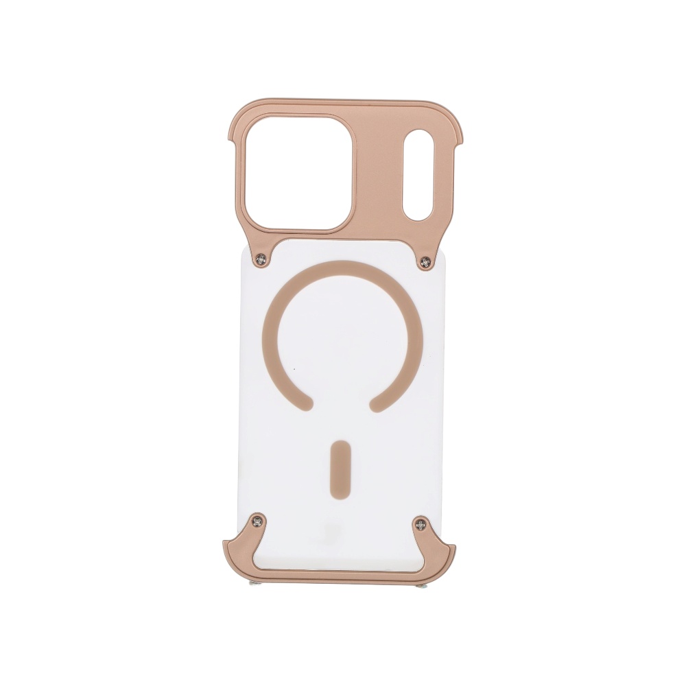 غلاف هاتف ايفون 17 برو ماكس بإطار حديد