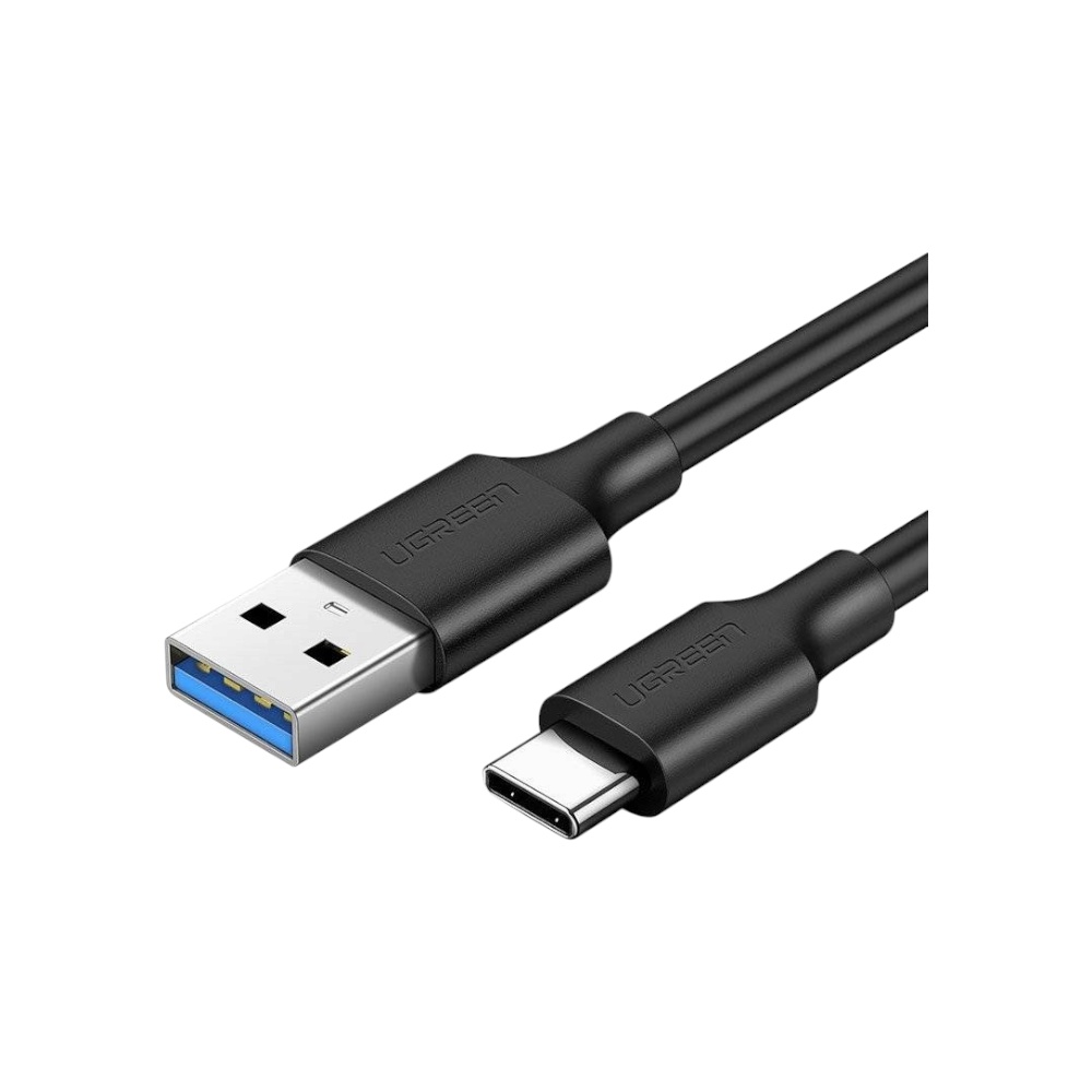 كابل يوجرين يو إس بي 3.0 إلى تايب سي شحن سريع ونقل بيانات موديل 20882 - أسود